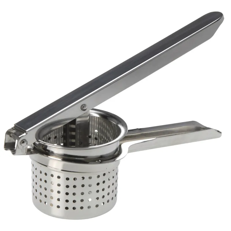 Presse-purée inox pour purées maison ultra-lisses