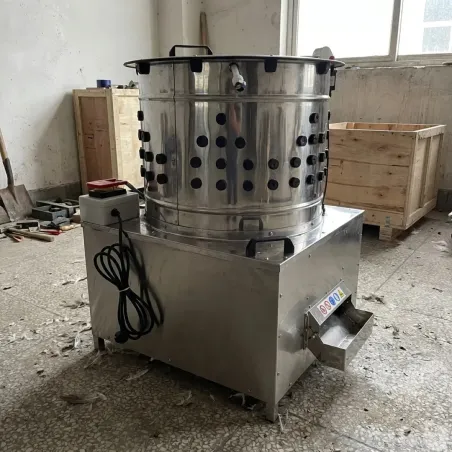 Plumeuse Cylindra 144 doigts inox - 0,75kW River Systems