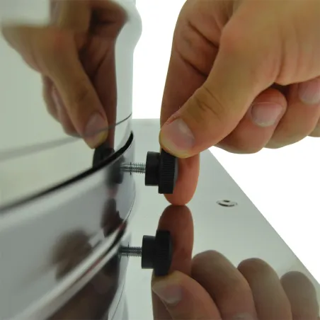 Plumeuse Cylindra 144 doigts inox - 0,75kW River Systems