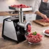 Hachoir électrique 800W - 60kg/h pour viandes et saucisses