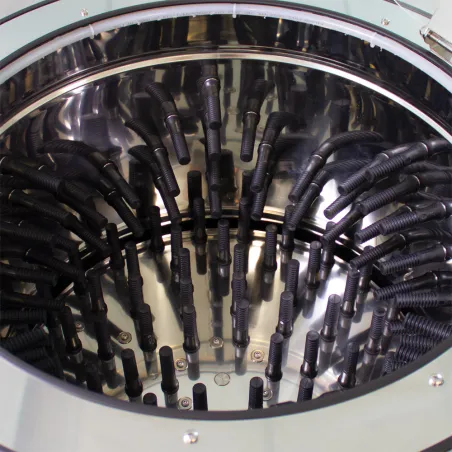 Plumeuse Cylindra 144 doigts inox - 0,75kW River Systems