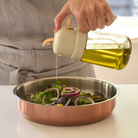 Set 3 poêles inox 20/24/26 cm + manche amovible