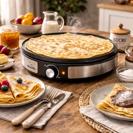 Crêpière réversible Pradel 1500W - 2 formats