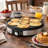 Crêpière réversible Pradel 1500W - 2 formats