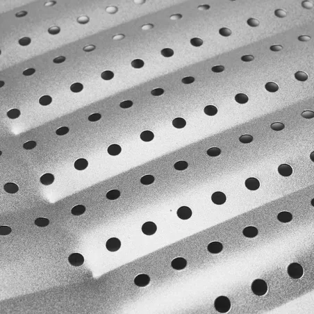 Plaque perforée pour cuisson parfaite au four
