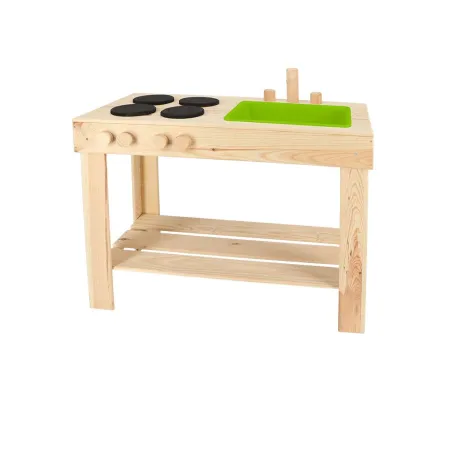 Cuisine enfant en bois FSC pour jardin 78x40 cm