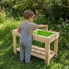 Cuisine enfant en bois FSC pour jardin 78x40 cm