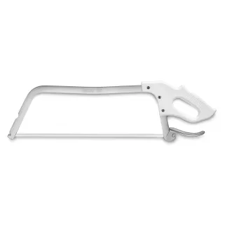 Scie américaine 50 cm - Lame inox, manche ergonomique blanc