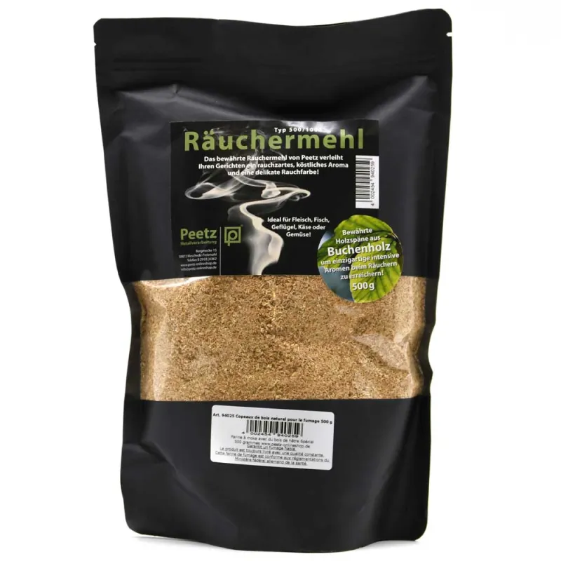 Sciure genévrier 500g pour fumage viandes et poissons