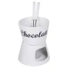 Fondue chocolat outdoor en porcelaine 12x12x15 cm