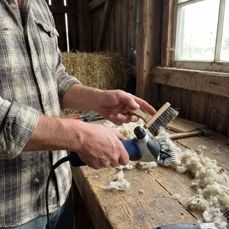 Tondeuse Heiniger Xpert pour moutons - Précision et confort