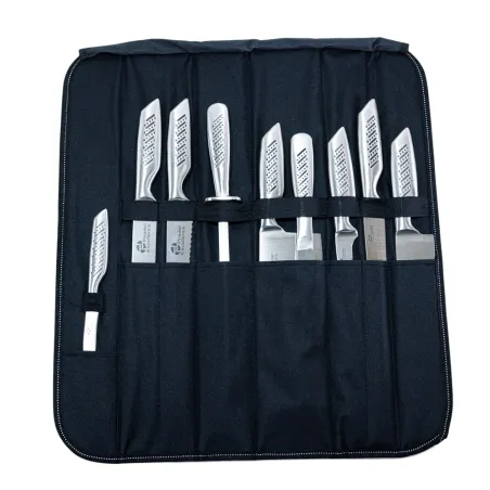 Kit coutellerie 9 pièces inox - Lame 26cm + sac nylon