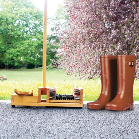 Tire-bottes 90 cm avec brosses polypropylène résistantes