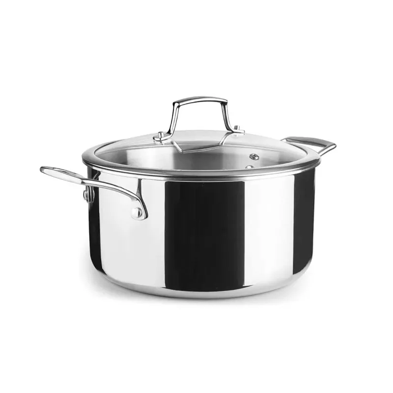 Faitout Trichef Lacor Ø24cm - Acier inoxydable durable