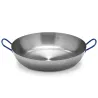 Poêle Lyonnaise acier poli 40cm - Cuisine authentique