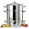 Extracteur de jus vapeur 26 cm en inox durable