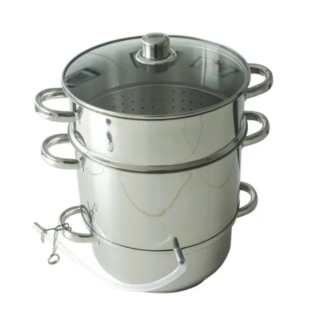 Extracteur de jus vapeur 26 cm en inox durable