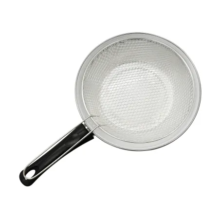 Poêle à friture 26 cm acier émaillé + panier égouttoir