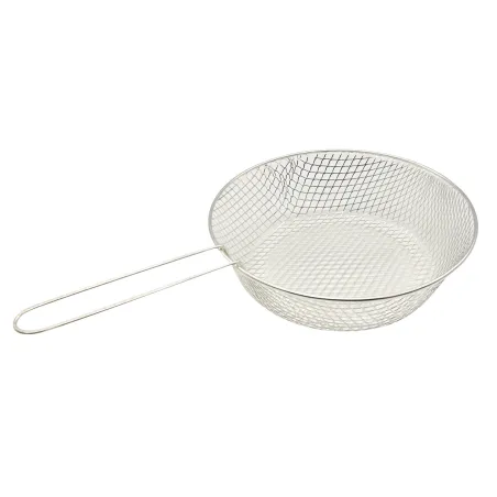 Poêle à friture 26 cm acier émaillé + panier égouttoir