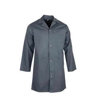 Blouse homme verte LMA® - polyester-coton 245g/m²