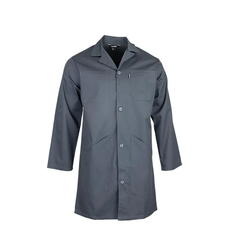 Blouse homme verte LMA® - polyester-coton 245g/m²