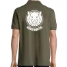 Polo Keiler Hunter kaki coton manches courtes logo 3