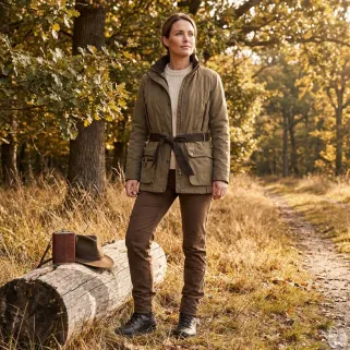 Veste chasse femme Cevrus imperméable XS-2XL 2 poches