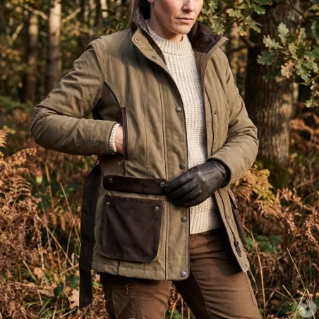 Veste chasse femme Cevrus imperméable XS-2XL 2 poches