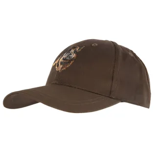 Casquette respirante brodé sanglier marron Treeland