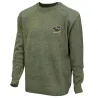 Pull chasse brodé sanglier - Taille S - Kaki