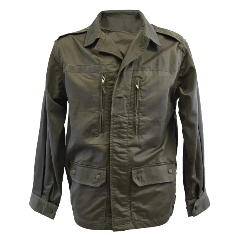 Veste treillis enfant 4 poches kaki - style militaire