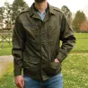 Veste treillis enfant 4 poches kaki - style militaire