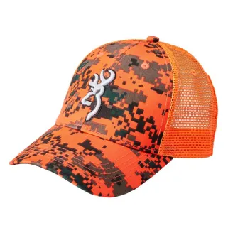 Casquette chasse Browning Digi Blaze orange/noir