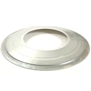 Couvercle anti-pluie galva pour mangeoire volaille 70kg