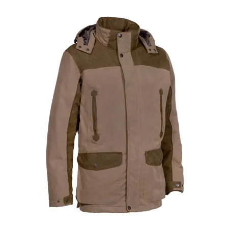 Veste Rambouillet chaude et imperméable marron XL-3XL