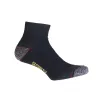 Lot 3 paires chaussettes sécurité courtes - Noir/gris