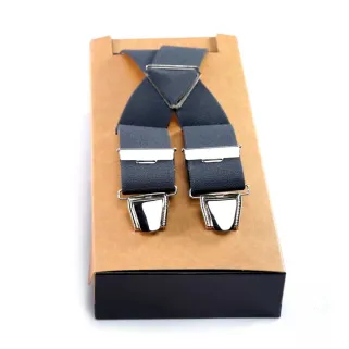 Bretelles Hercule 4 pinces gris - Confort et style rustique