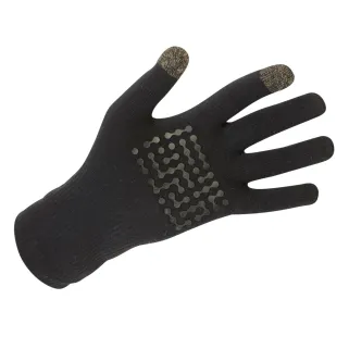 Gants étanches anti-transpi noir nylon/bambou taille 7-9