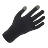 Gants étanches anti-transpi noir nylon/bambou taille 7-9
