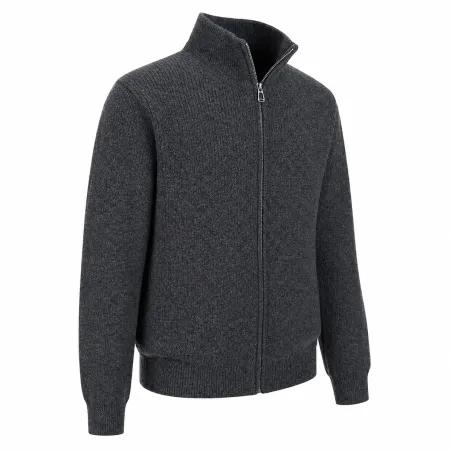 Blouson Cicero gris - Chaleur et discrétion pour éleveurs