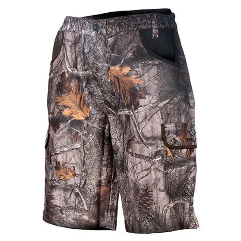 Bermuda enfant résistant camo forest 8-16 ans 2 poches
