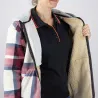 Surchemise femme Loan chaude doublure polaire S-3XL