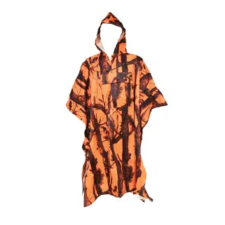 Poncho imperméable orange taille unique - Percussion®