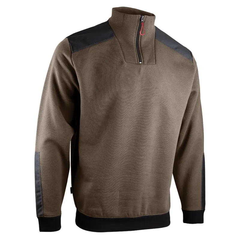 Sweat camionneur Cuzco marron - M à 3XL