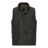 Gilet chasse Walker and Hawkes vert coton ciré 4 poches