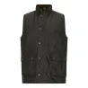 Gilet chasse Walker and Hawkes vert coton ciré 4 poches