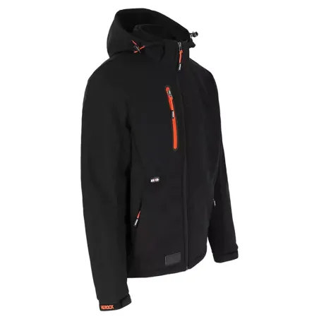 Veste Softshell Trystan Noire Homme - Herock® - Confort