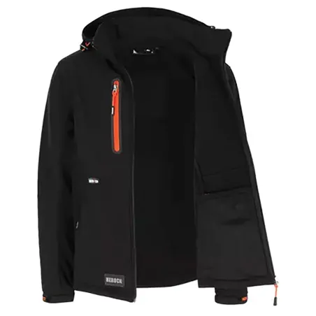 Veste Softshell Trystan Noire Homme - Herock® - Confort