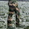 Pantalon treillis F1 6 poches doublé camo - Chasse grand froid