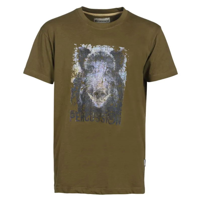 T-shirt Sanglier Coton 180g/m² Col Rond